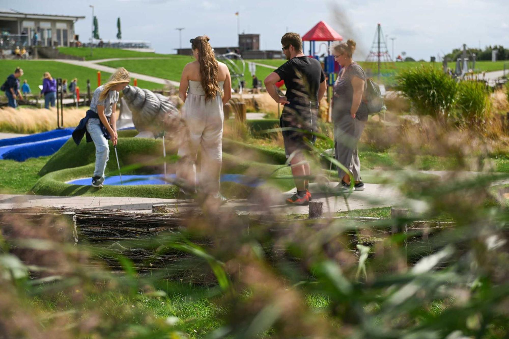 Tiny House Nature 8 Innenlage - Green Tiny Village Harlesiel คาโรลิเนนซีล ภายนอก รูปภาพ